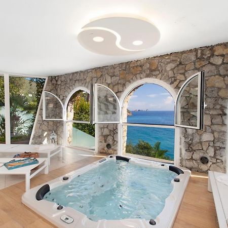 Villa Flory Nerano Bagian luar foto