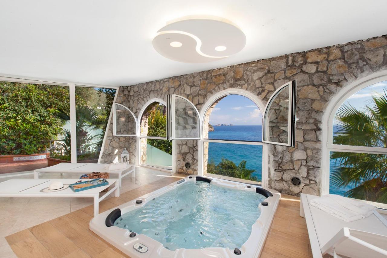 Villa Flory Nerano Bagian luar foto