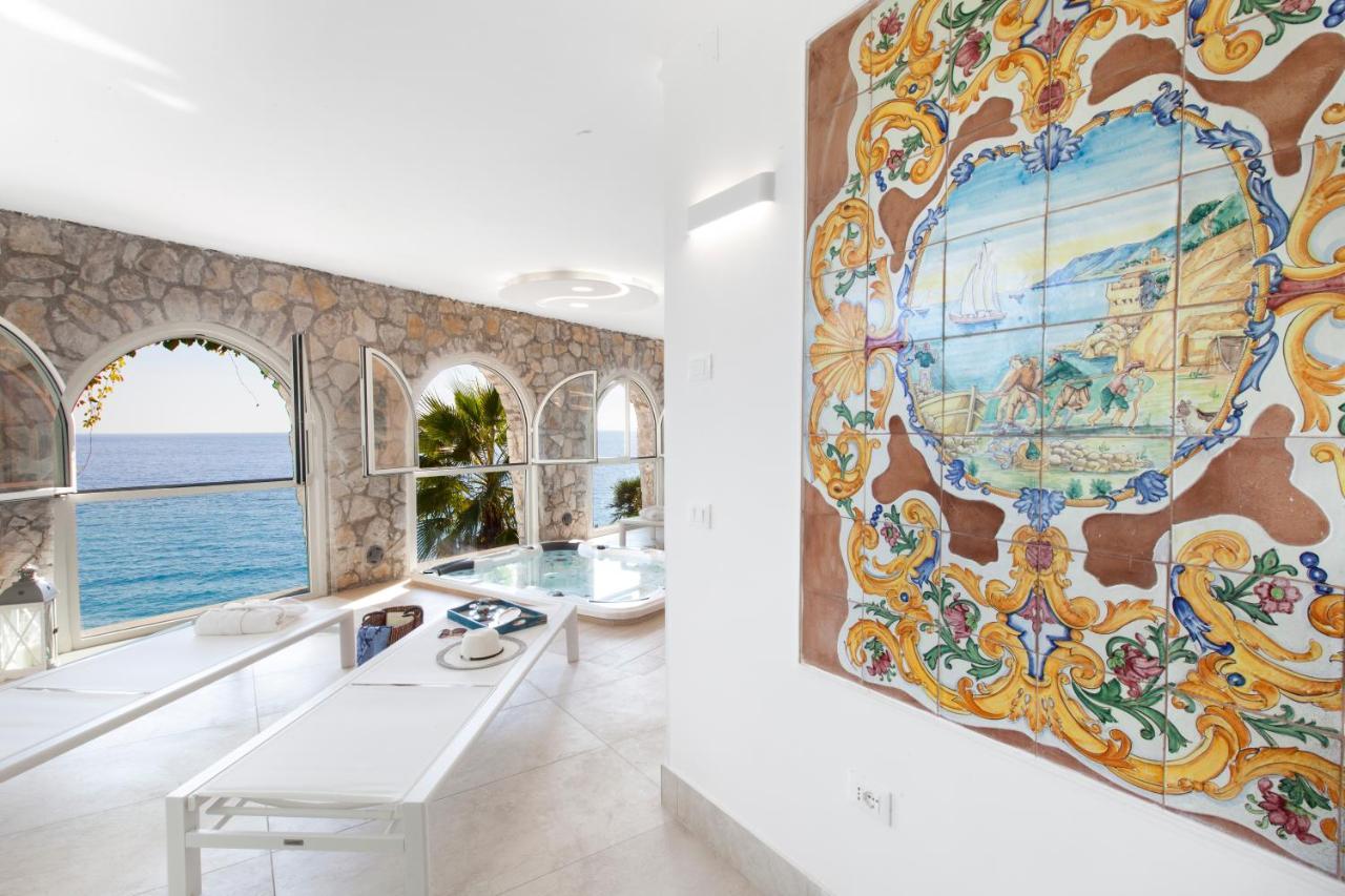 Villa Flory Nerano Bagian luar foto