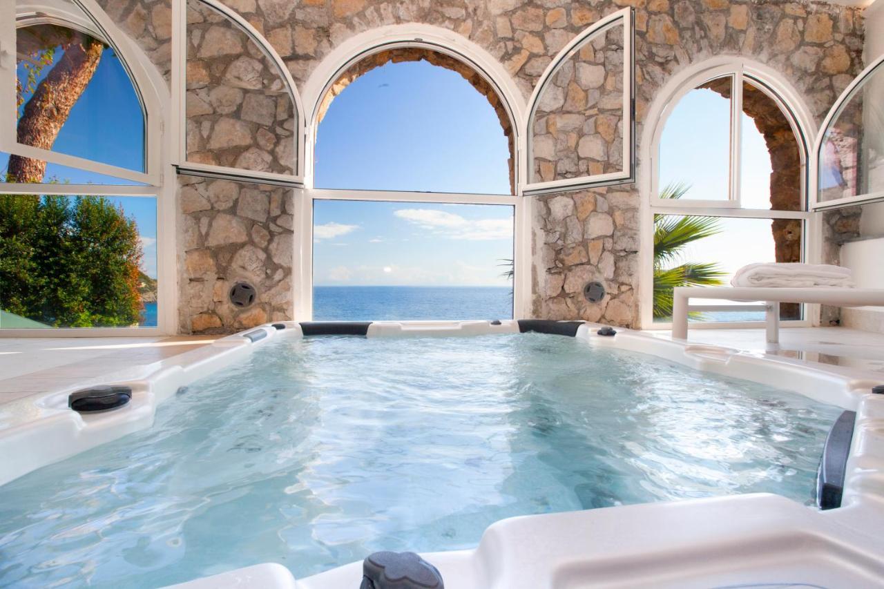 Villa Flory Nerano Bagian luar foto