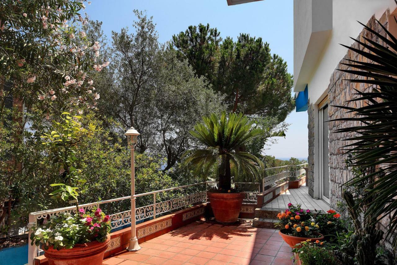 Villa Flory Nerano Bagian luar foto