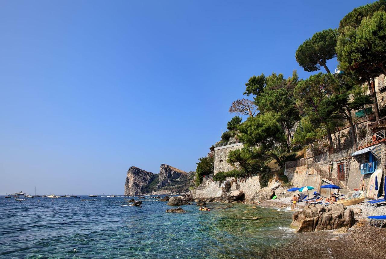 Villa Flory Nerano Bagian luar foto